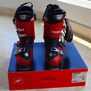 Pre-owned Nordica NRGY PRO 3 Red Ski Boots 27.5
